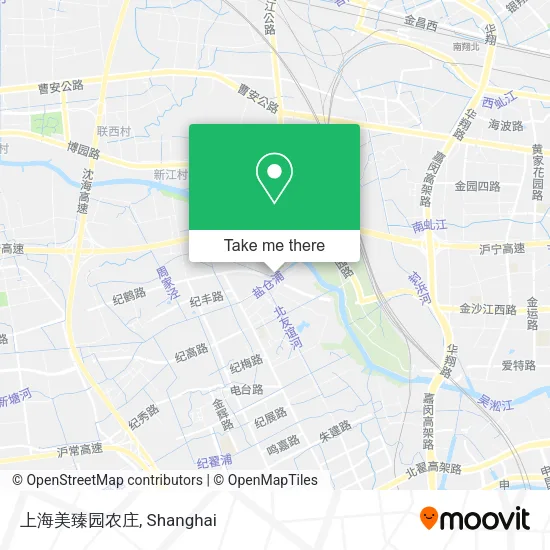 上海美臻园农庄 map