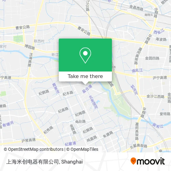 上海米创电器有限公司 map