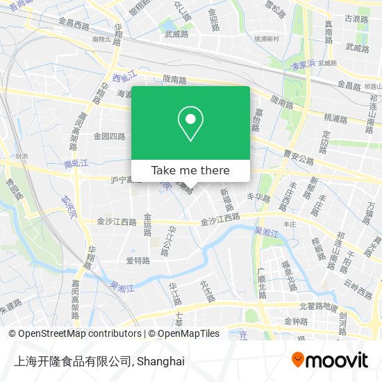 上海开隆食品有限公司 map