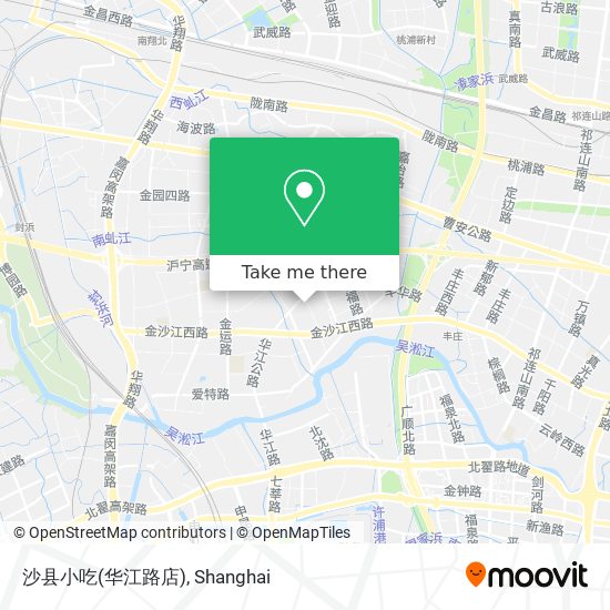 沙县小吃(华江路店) map