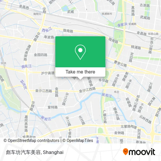 彪车坊汽车美容 map