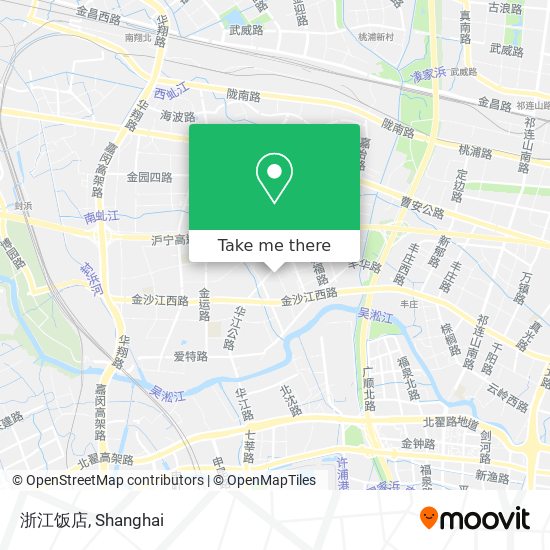 浙江饭店 map