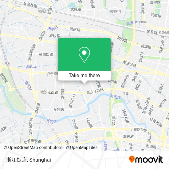 浙江饭店 map