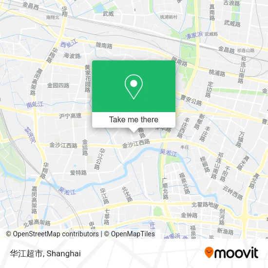 华江超市 map