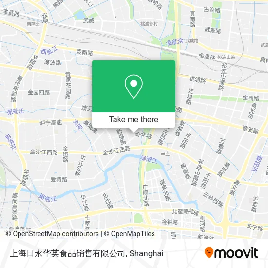 上海日永华英食品销售有限公司 map