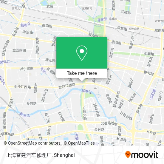 上海普建汽车修理厂 map