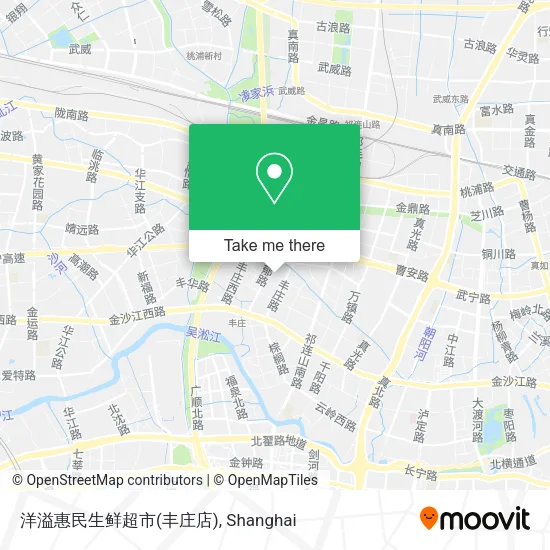 洋溢惠民生鲜超市(丰庄店) map