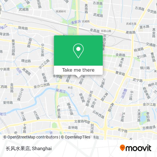 长风水果店 map