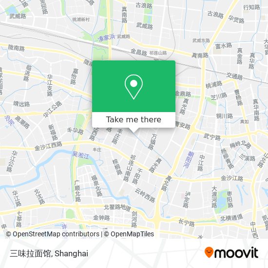 三味拉面馆 map