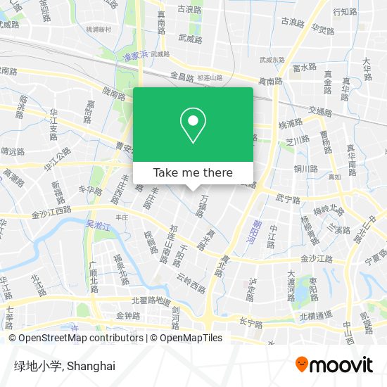 绿地小学 map