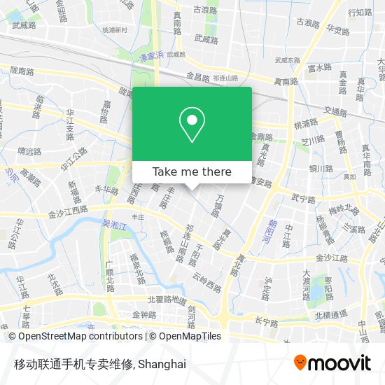 移动联通手机专卖维修 map