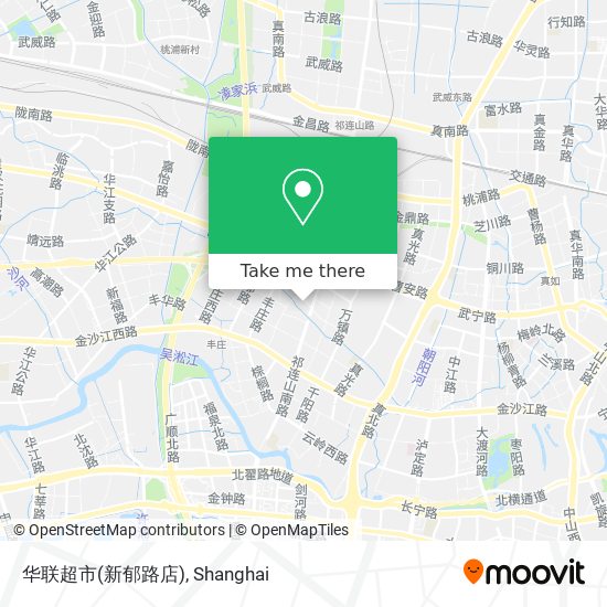 华联超市(新郁路店) map