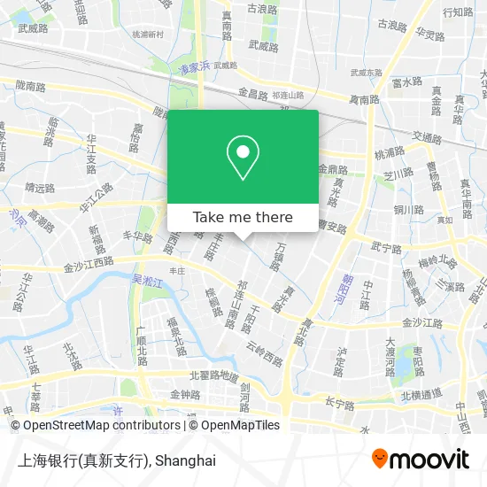 上海银行(真新支行) map