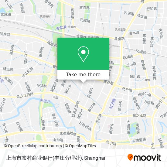 上海市农村商业银行(丰庄分理处) map