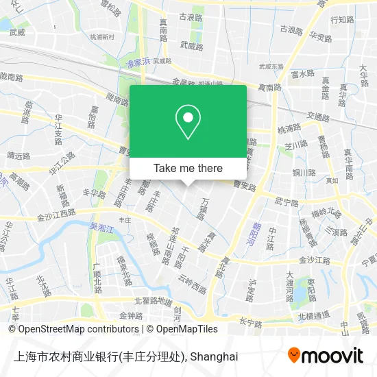 上海市农村商业银行(丰庄分理处) map