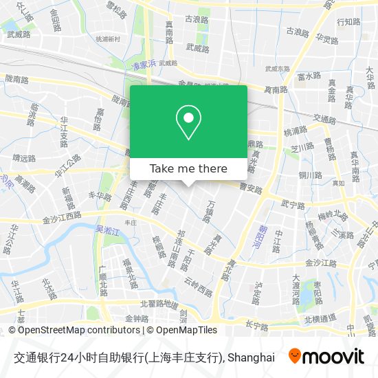 交通银行24小时自助银行(上海丰庄支行) map
