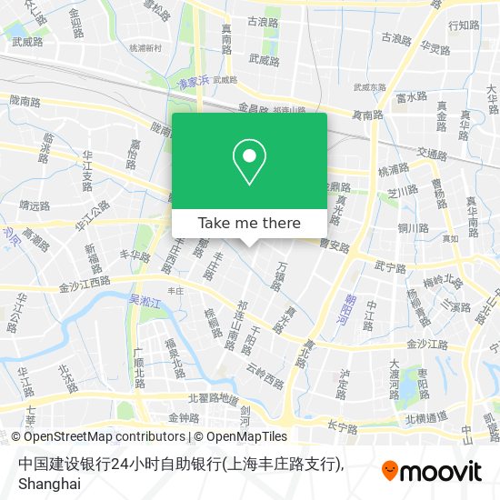 中国建设银行24小时自助银行(上海丰庄路支行) map