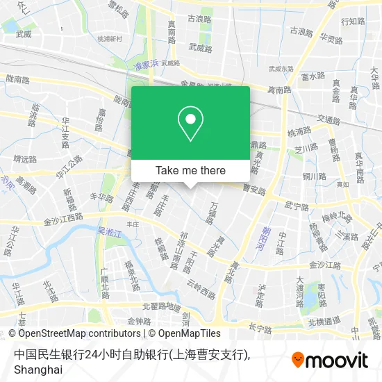 中国民生银行24小时自助银行(上海曹安支行) map