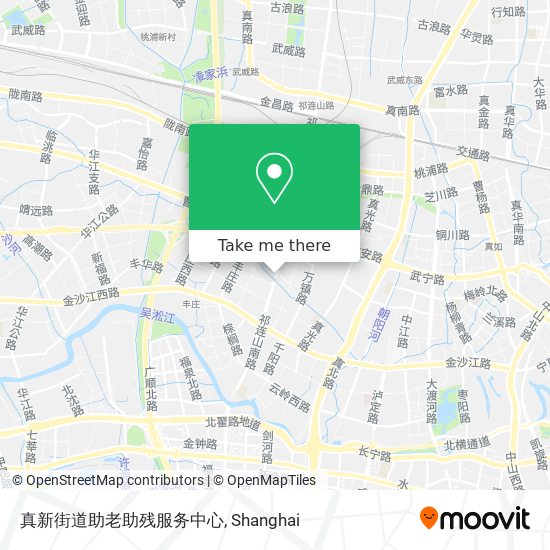 真新街道助老助残服务中心 map