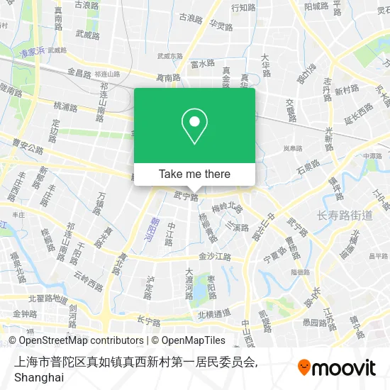 上海市普陀区真如镇真西新村第一居民委员会 map