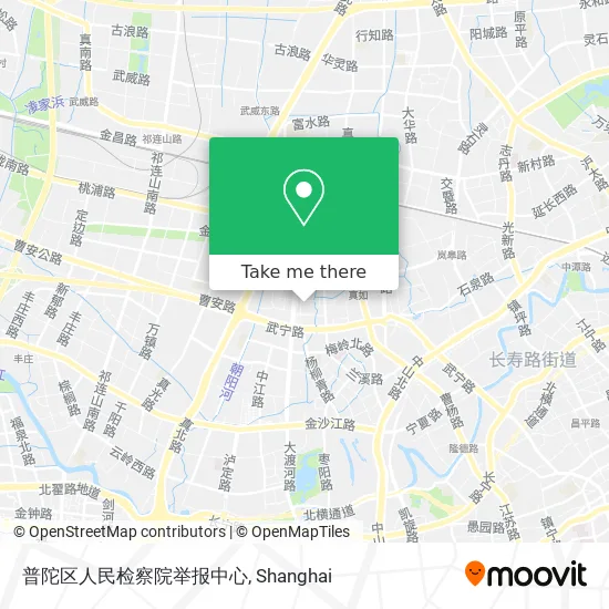 普陀区人民检察院举报中心 map