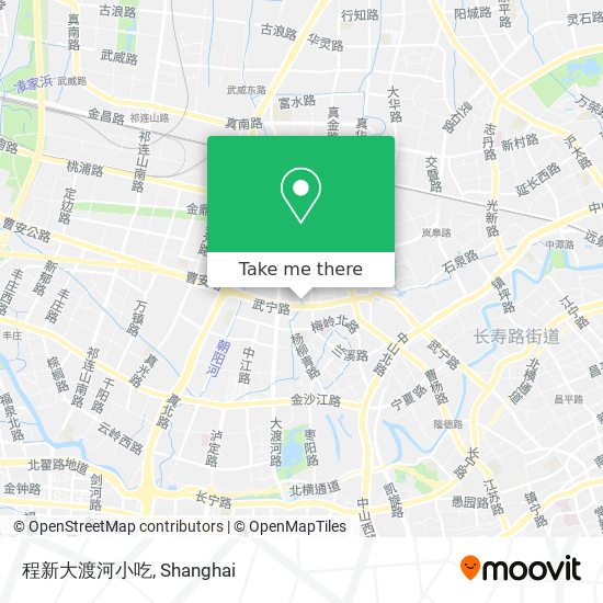 程新大渡河小吃 map