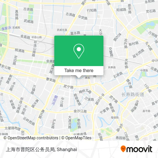 上海市普陀区公务员局 map
