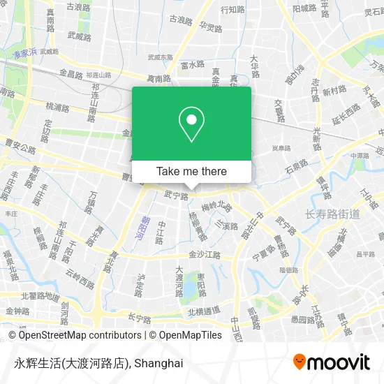 永辉生活(大渡河路店) map