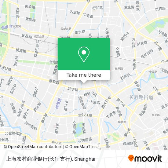 上海农村商业银行(长征支行) map