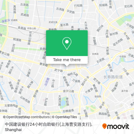 中国建设银行24小时自助银行(上海曹安路支行) map