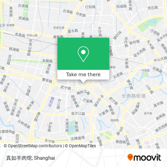 真如羊肉馆 map
