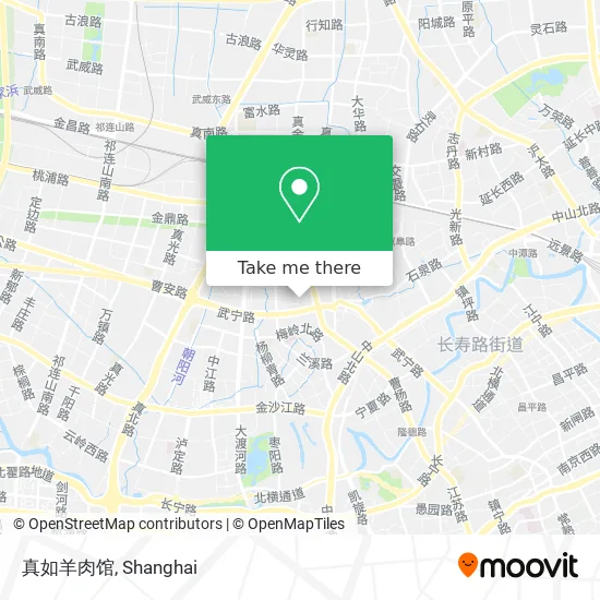 真如羊肉馆 map