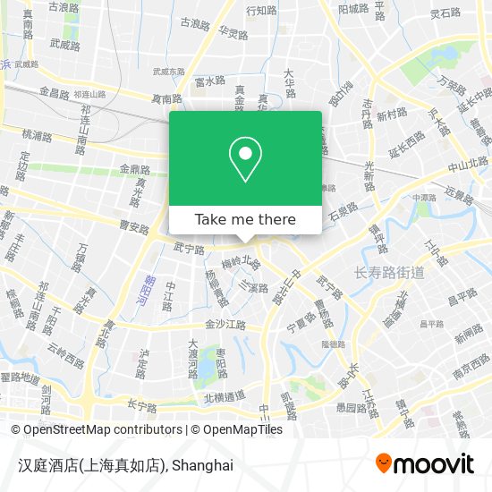 汉庭酒店(上海真如店) map