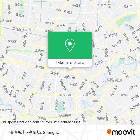 上海帝赋苑-停车场 map