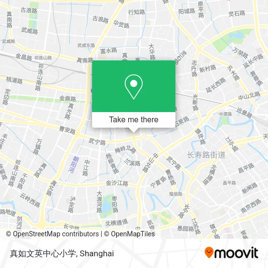 真如文英中心小学 map