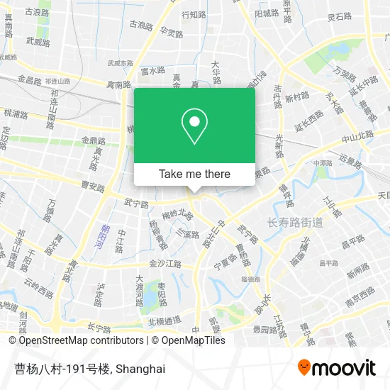 曹杨八村-191号楼 map