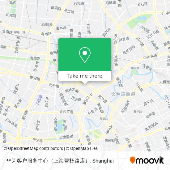 华为客户服务中心（上海曹杨路店） map