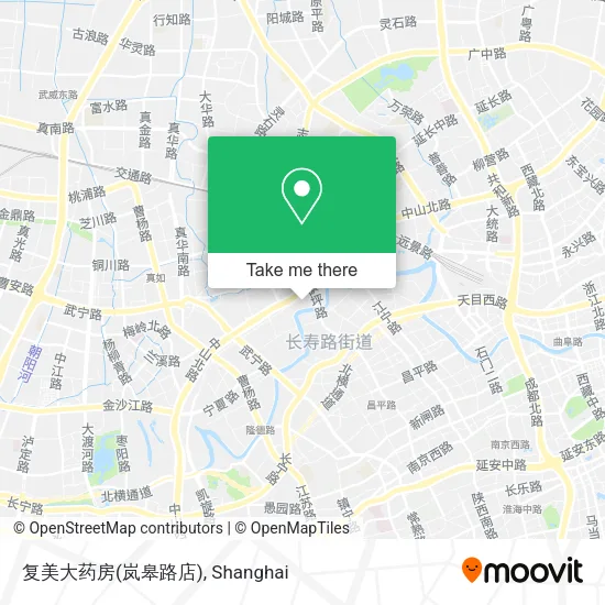 复美大药房(岚皋路店) map