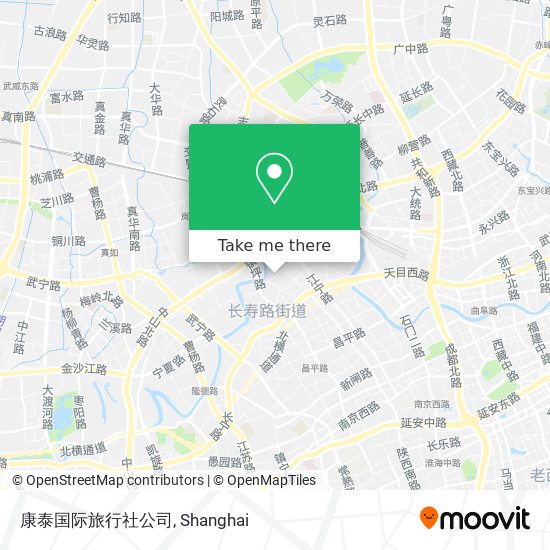 康泰国际旅行社公司 map