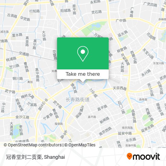 冠香堂刘二贡栗 map