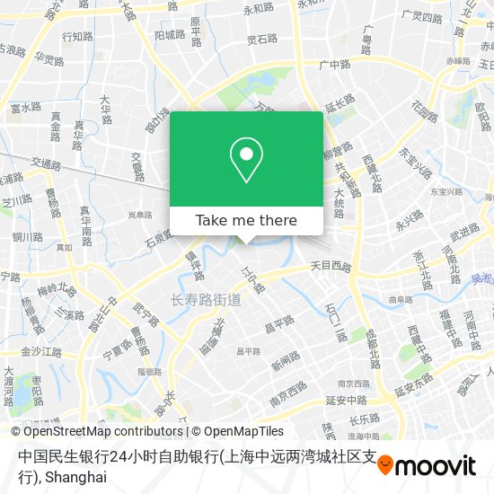 中国民生银行24小时自助银行(上海中远两湾城社区支行) map
