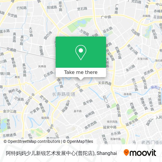 阿特妈妈少儿新锐艺术发展中心(普陀店) map