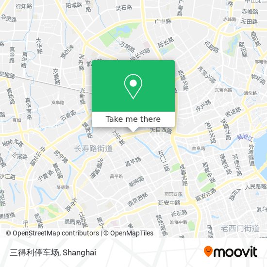 三得利停车场 map