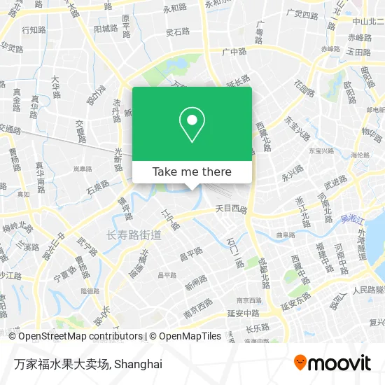 万家福水果大卖场 map