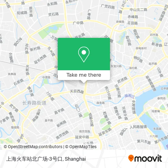 上海火车站北广场-3号口 map