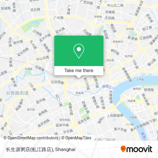 长生源粥店(虬江路店) map