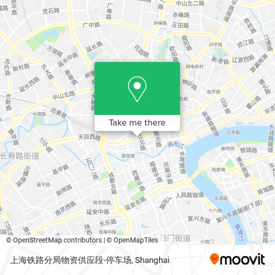 上海铁路分局物资供应段-停车场 map