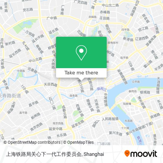 上海铁路局关心下一代工作委员会 map