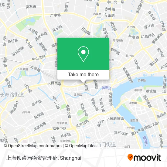 上海铁路局物资管理处 map