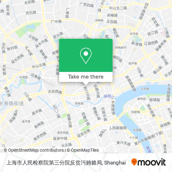 上海市人民检察院第三分院反贫污贿赂局 map